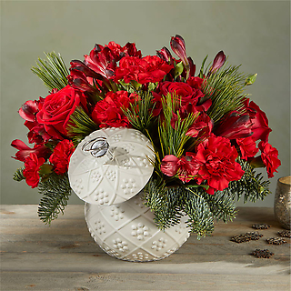 Christmas Wrap Bouquet, Dallas - Fort Worth (TX) Holiday Flowers