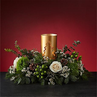 Evening Evergreen Centerpiece