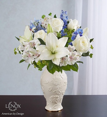 Loving Blooms Lenox Blue and White