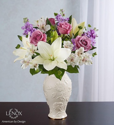 Loving Blooms Lenox Lavender and White