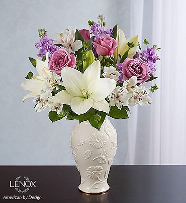 Loving Blooms Lenox Lavender and White