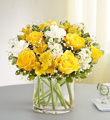 Yellow and White Delight Bouquet