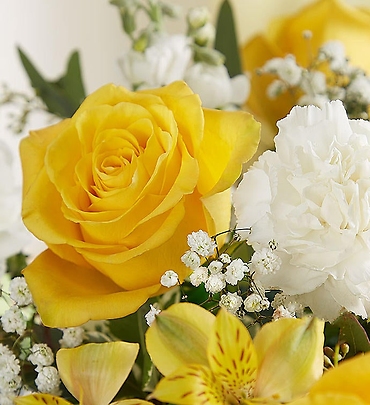 Florist Choice Bouquet Yellow and white