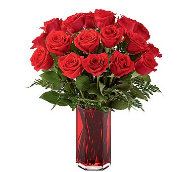 True Romantic Red Rose Bouquet