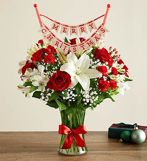 Christmas Banner Bouquet