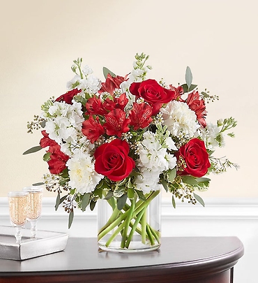 Crimson Rose Bouquet