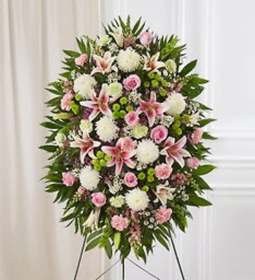 Pastel Sympathy Standing Spray